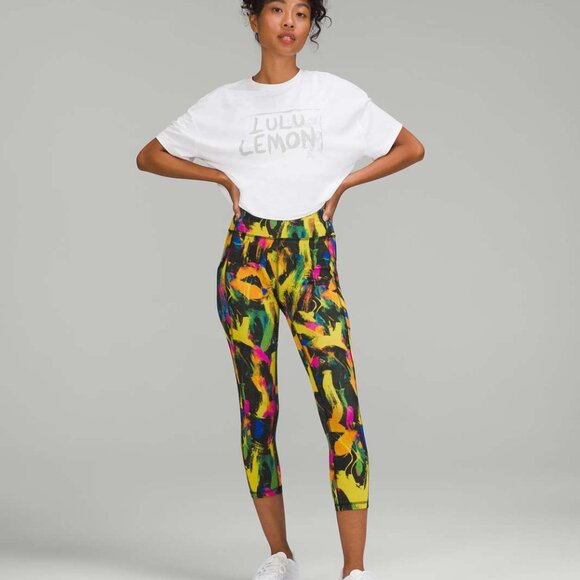 lululemon athletica Pants - Lululemon Invigorate High-Rise Crop 23" with Pockets  Size 6